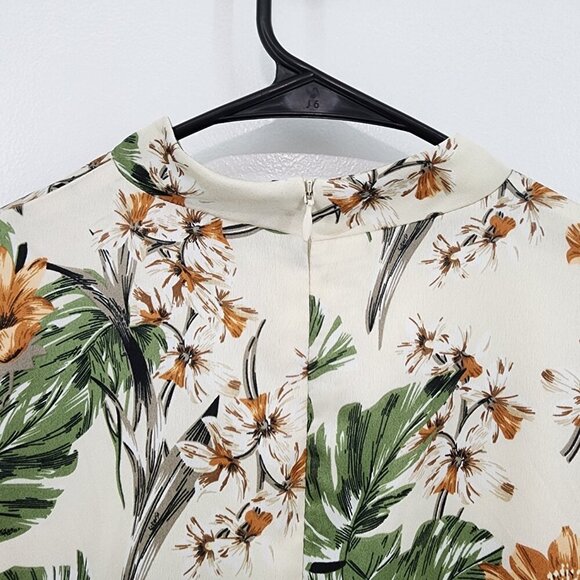 Veiled Collection Women's 100% Polyester Floral Ruffle Dress - XL - Picture 9 of 9